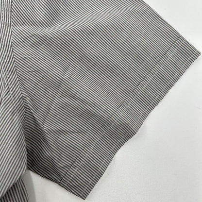 Ermenegildo Zegna エルメネジルドゼニア ブラック ッボーダー 半袖シャツ トップス