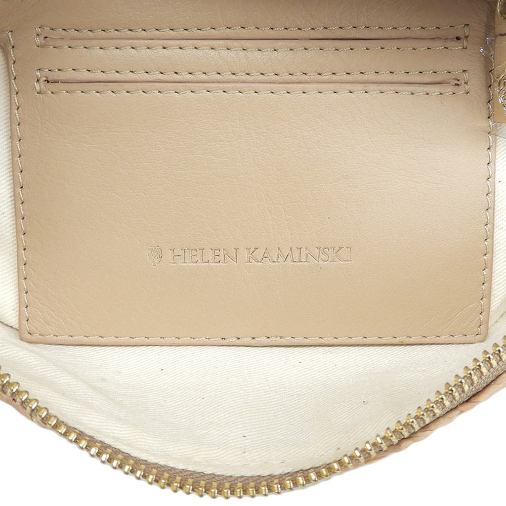HELEN KAMINSKI ヘレンカミンスキー Maemi Pochette ショルダーかごバッグ ショルダーバッグ レディース ベージュ ショルダーバッグ