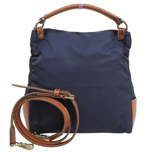 Felisi フェリージ 15/42/DS 2WAY ハンドバッグ レディース ナイロン ネイビー ハンドバッグ