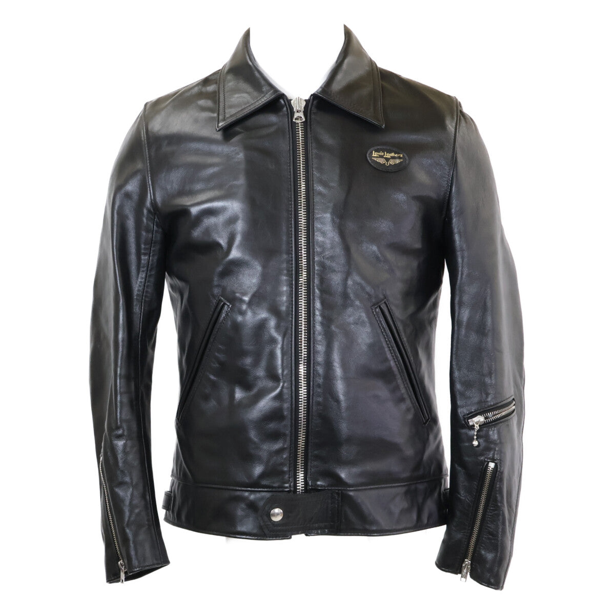Lewis Leathers ルイスレザー 【美品】CORSAIR コルセア ホースハイド シングルライダースジャケット ジャケット