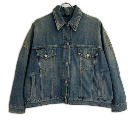 MM6 エムエムシックス 【国内正規】S32AM0275 Dirty Washed USED加工 デニムジャケット ジャケット
