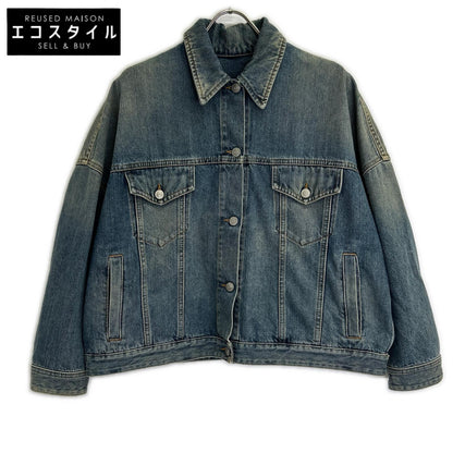 MM6 エムエムシックス 【国内正規】S32AM0275 Dirty Washed USED加工 デニムジャケット ジャケット