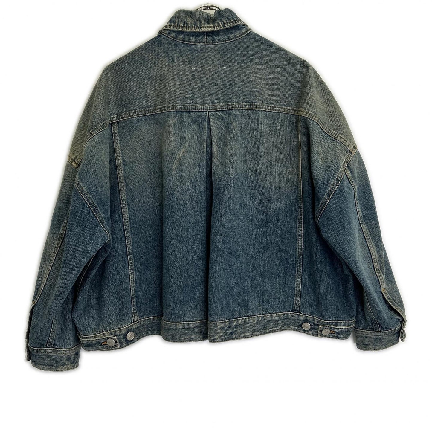 MM6 エムエムシックス 【国内正規】S32AM0275 Dirty Washed USED加工 デニムジャケット ジャケット