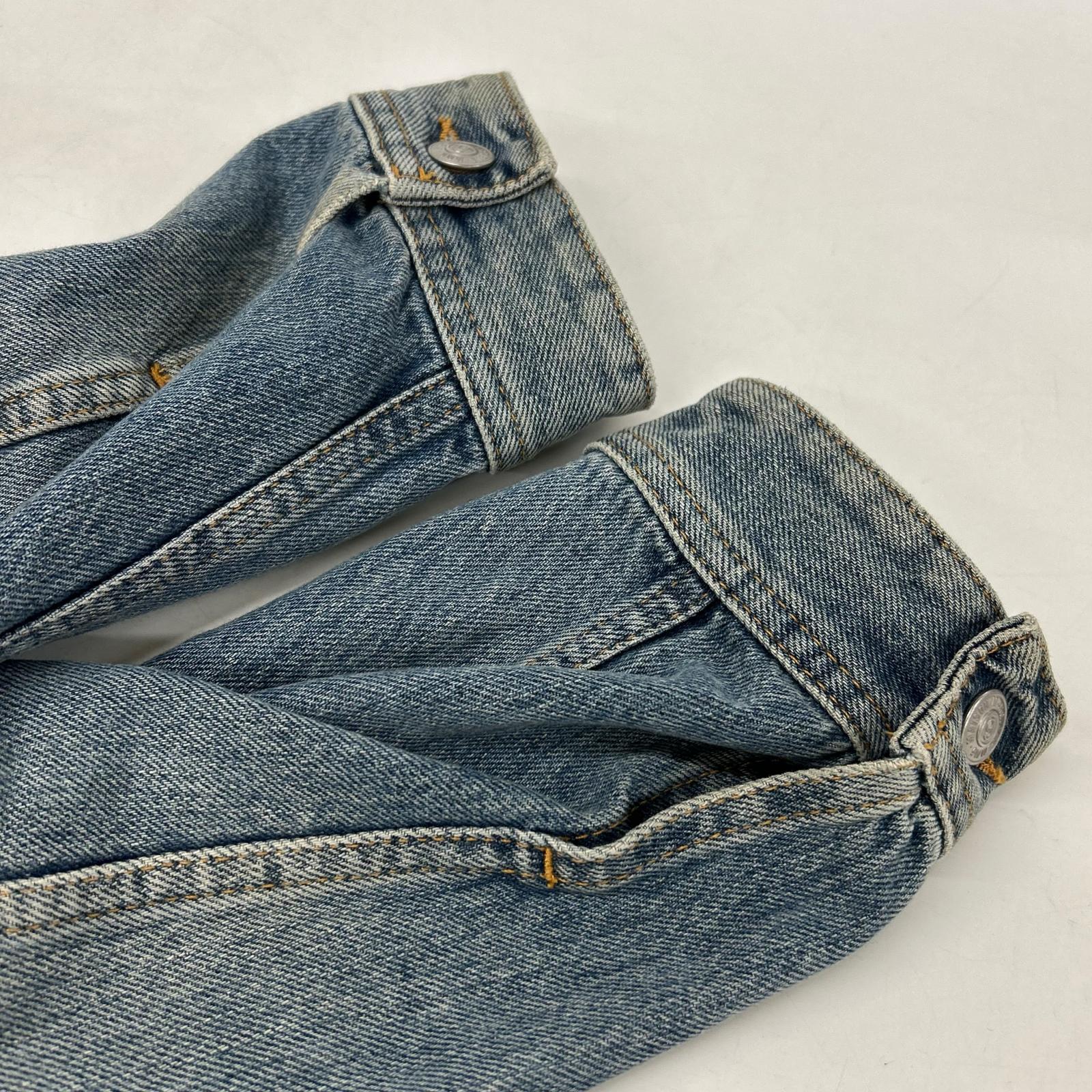 MM6 エムエムシックス 【国内正規】S32AM0275 Dirty Washed USED加工 デニムジャケット ジャケット
