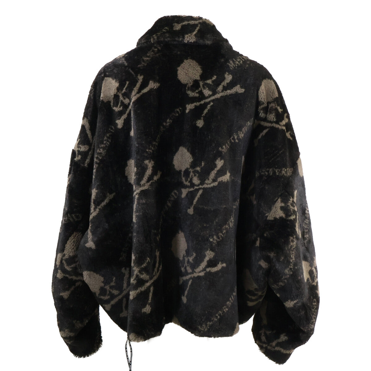 mastermind マスターマインド 【美品】MJ22E09-BL025 FAUX FUR ZIP JACKET スカル ジップアップ ファージャケット ジャケット