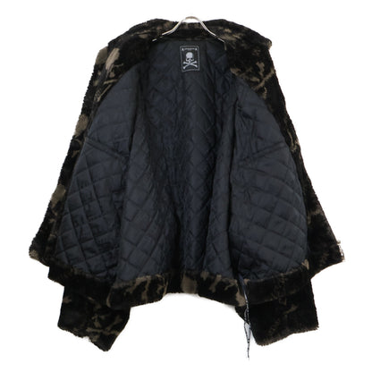 mastermind マスターマインド 【美品】MJ22E09-BL025 FAUX FUR ZIP JACKET スカル ジップアップ ファージャケット ジャケット