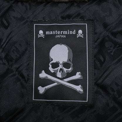 mastermind マスターマインド 【美品】MJ22E09-BL025 FAUX FUR ZIP JACKET スカル ジップアップ ファージャケット ジャケット