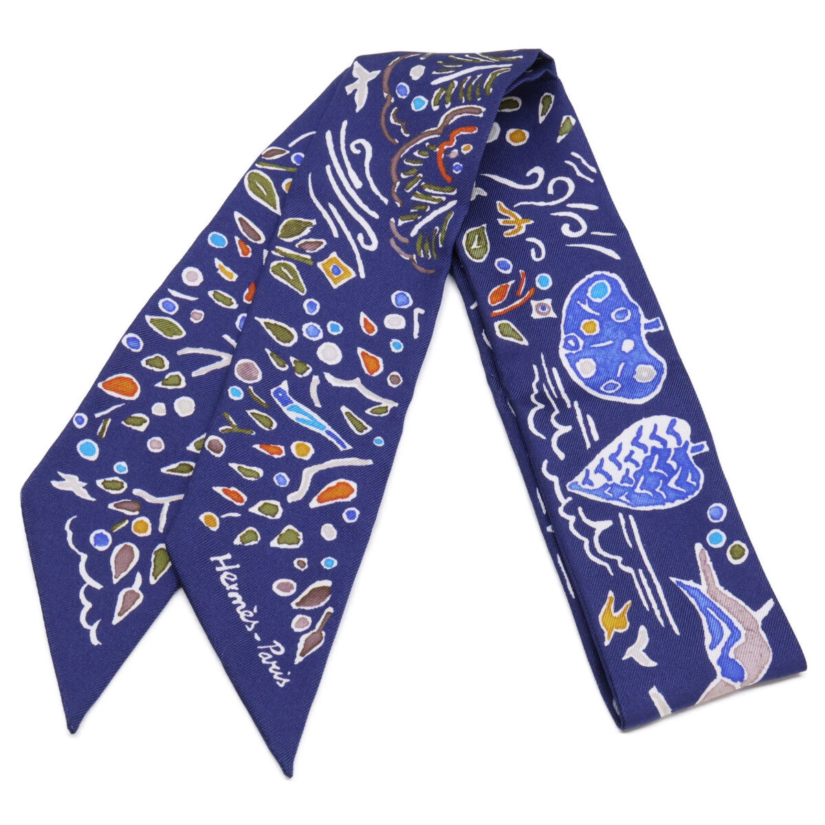 HERMES エルメス ISORA DI PRIMAVERA 春の島 ツイリー スカーフ