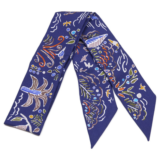 HERMES エルメス ISORA DI PRIMAVERA 春の島 ツイリー スカーフ