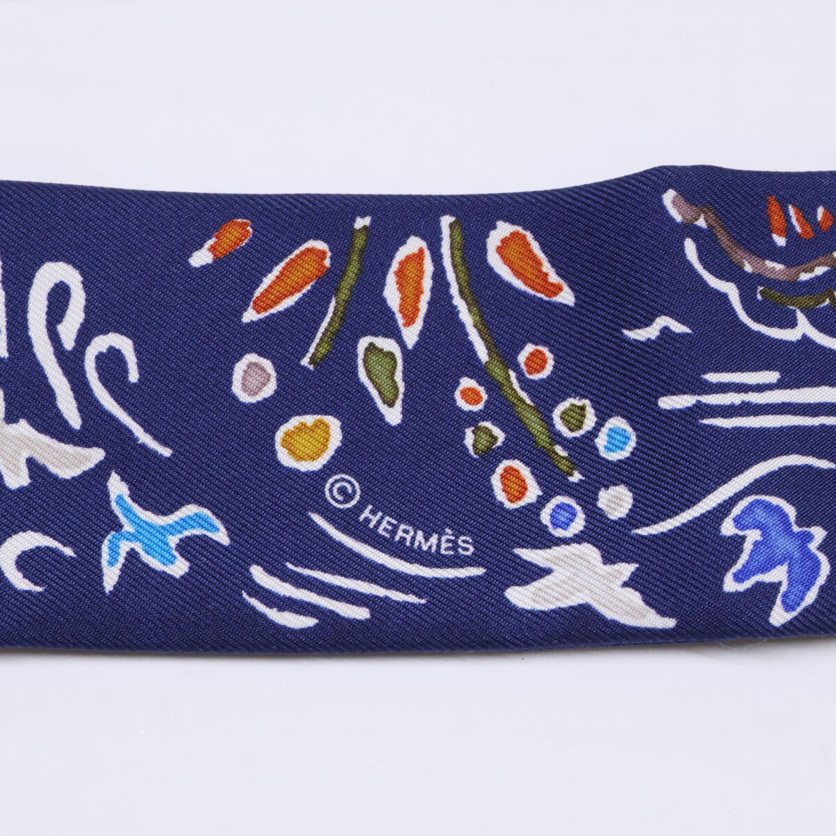 HERMES エルメス ISORA DI PRIMAVERA 春の島 ツイリー スカーフ