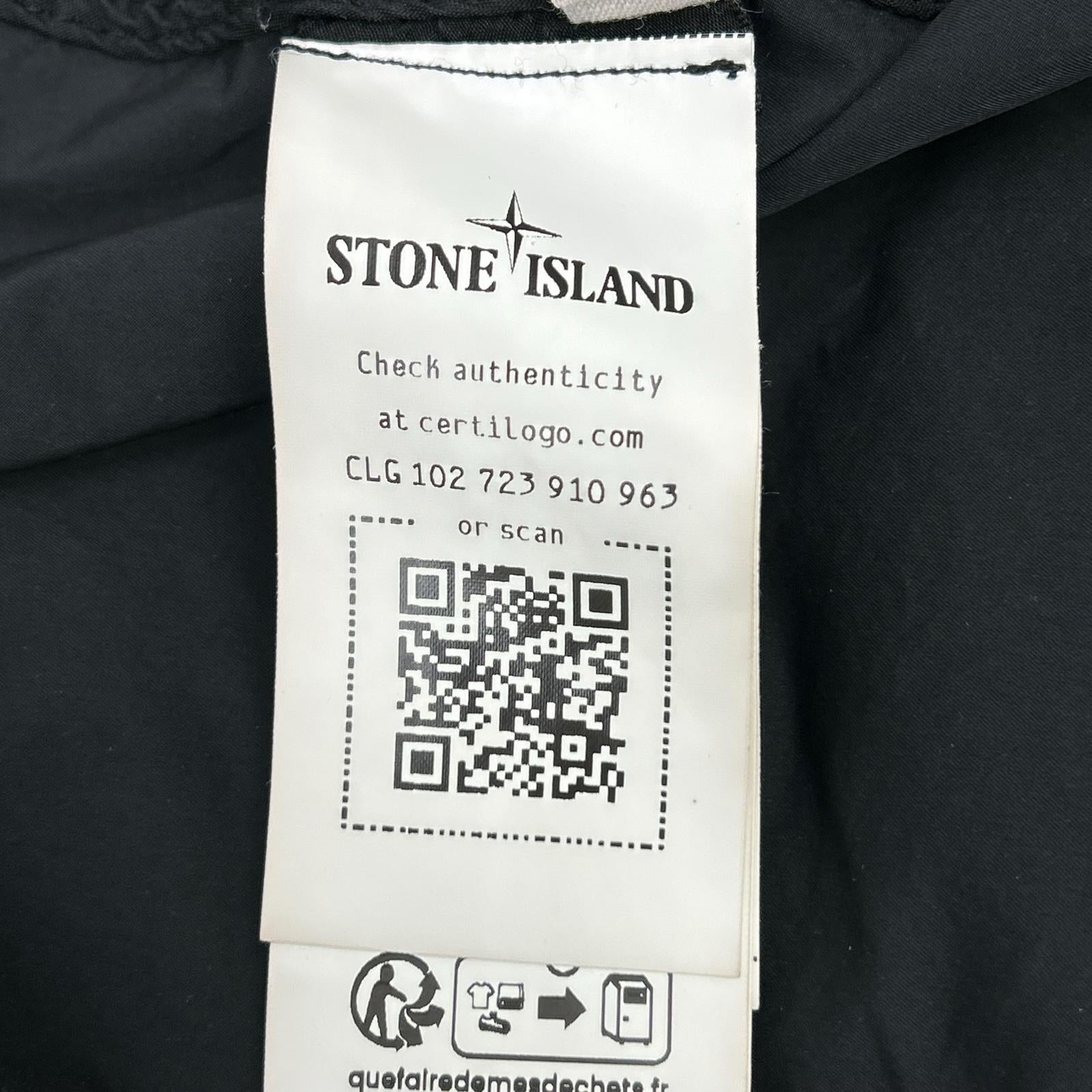 STONE ISLAND ストーンアイランド 23AW 791541531 ブラック DAVID LIGHTーTC ウォーターレペレント ジャケット ジャケット