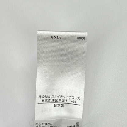 BLAMINK ブラミンク ネイビー 7918-299-0090 カシミヤファー7G Vネックベスト トップス