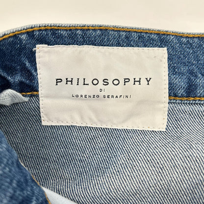Philosophy Di Lorenzo Serafini フィロソフィーディロレンツォセラフィニ ブルー 6514-343-1512 デニムパンツ ボトムス