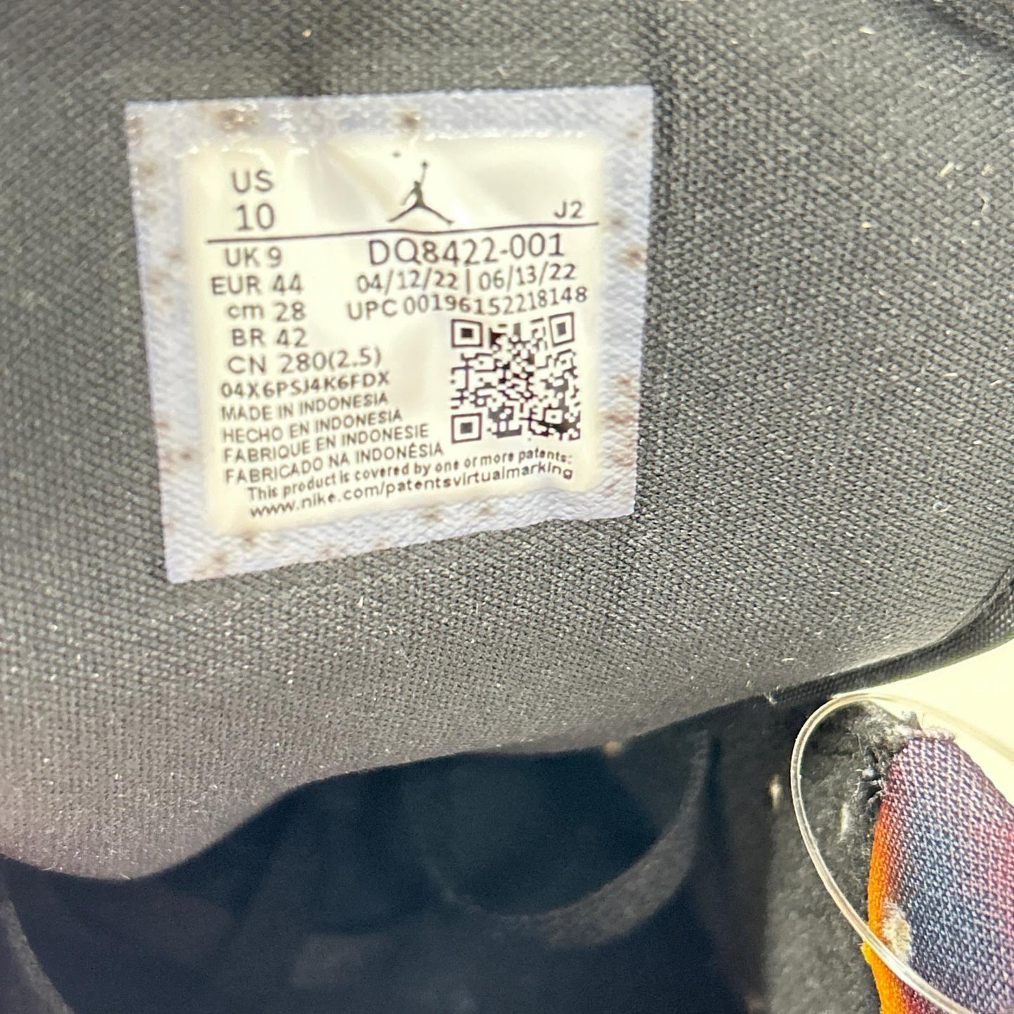 NIKE ナイキ 【新品同様】DQ8422-001 AIR JORDAN 1 LOW SE エアジョーダン 1 ロー シーズナルエディション スニーカー シューズ