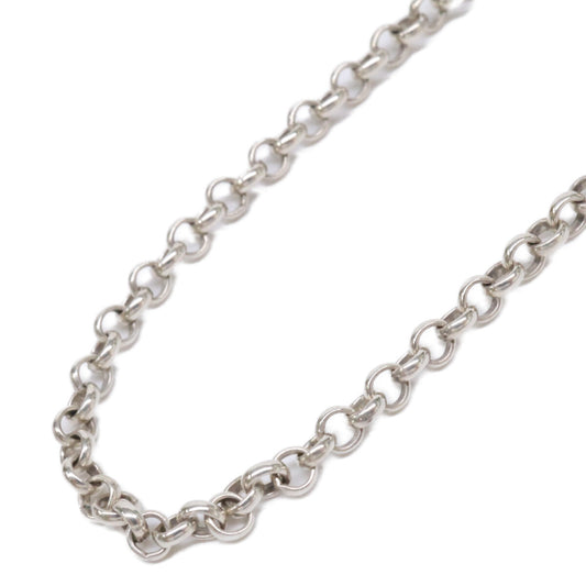 Chrome hearts クロムハーツ SV925 ロールチェーン 20インチ ネックレス