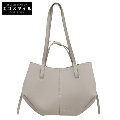 POLENE ポレーヌ 美品 Cyme Mini エディション テクスチャード 2WAY トートバッグ レディース トープ トートバッグ