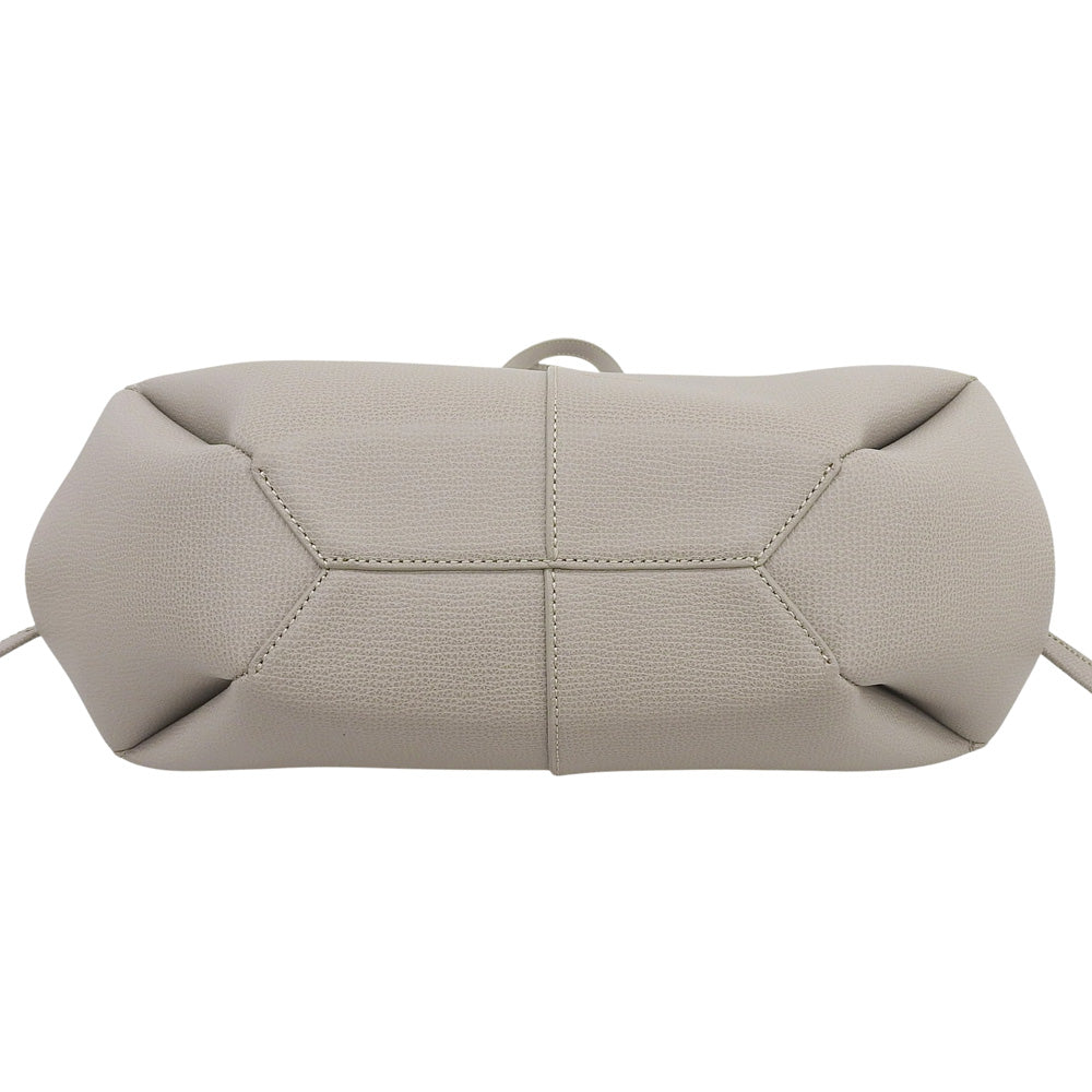 POLENE ポレーヌ 美品 Cyme Mini エディション テクスチャード 2WAY トートバッグ レディース トープ トートバッグ