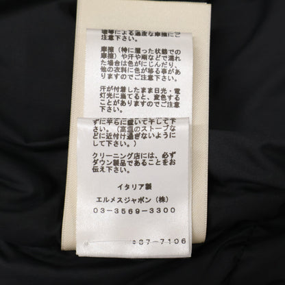 HERMES エルメス 【美品/国内正規/23年製】3H0179DA クルードセル セリエボタン フーディダウン コート