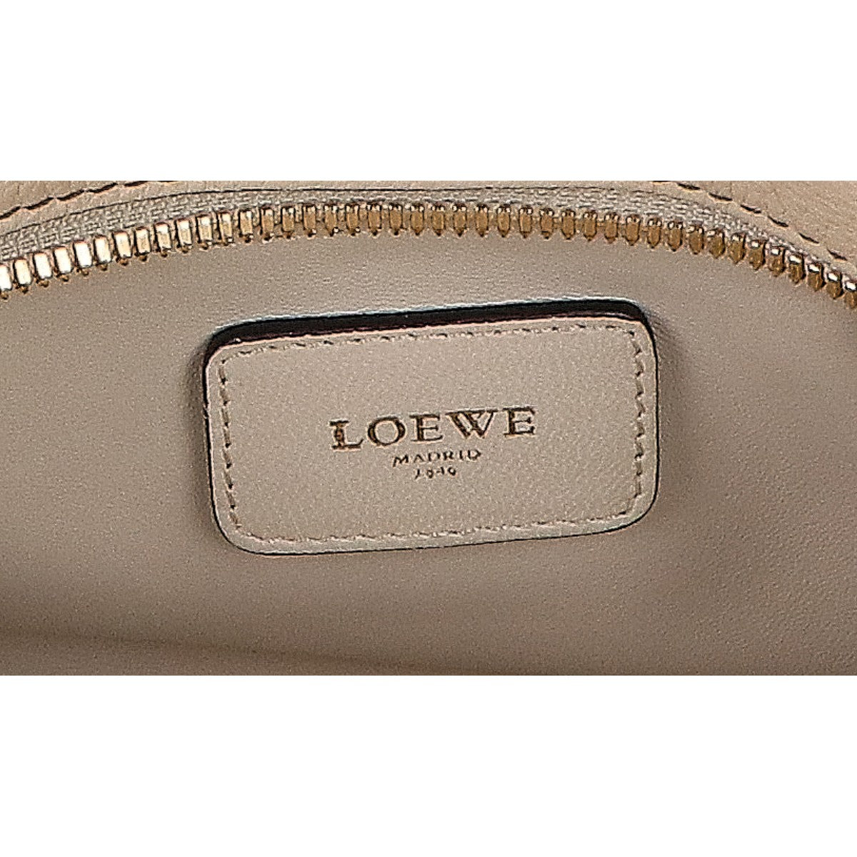LOEWE ロエベ 352.62.A03 ベージュ トリコロール アマソナ28 ハンドバッグ ハンドバッグ