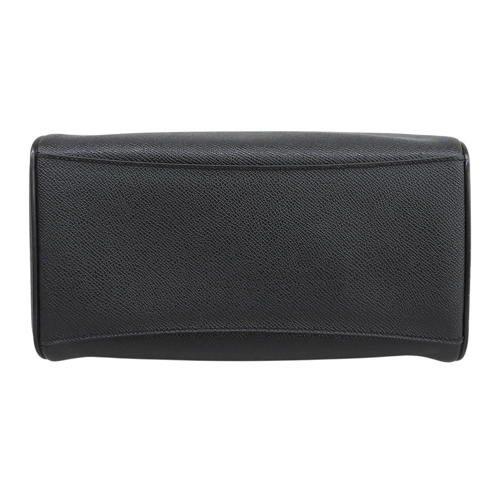 COACH コーチ 美品 ミニ ローアン クロスボディ 2WAY ボストンバッグ ハンドバッグ レディース ブラック F32202 ハンドバッグ