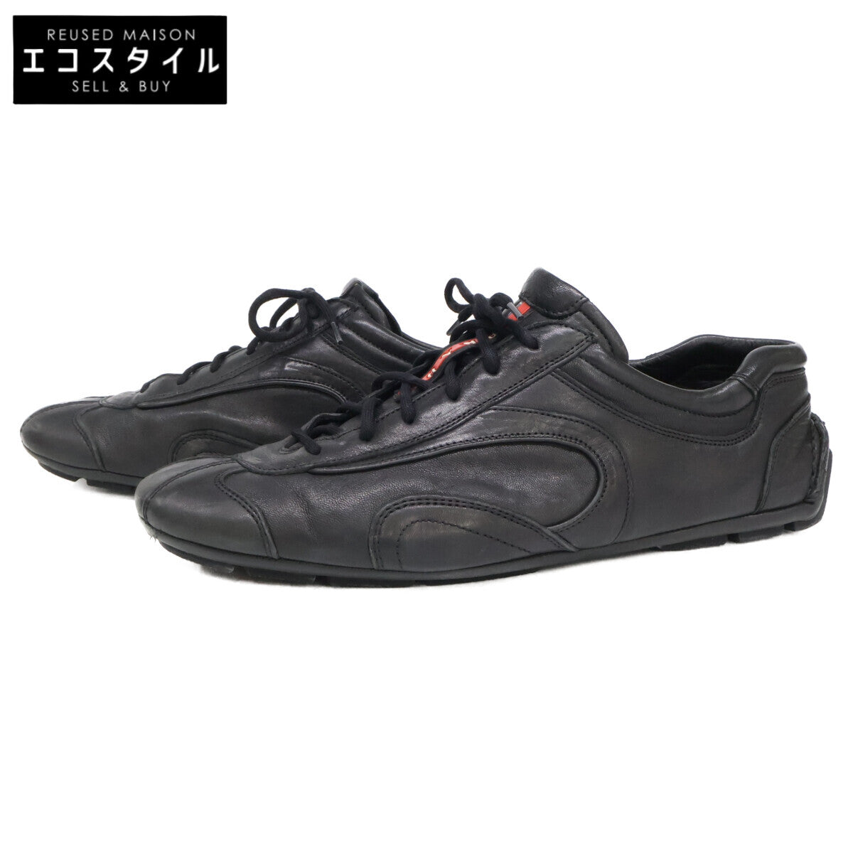 PRADA SPORT プラダスポーツ MONTECARLO モンテカルロ レザー ローカットスニーカー シューズ