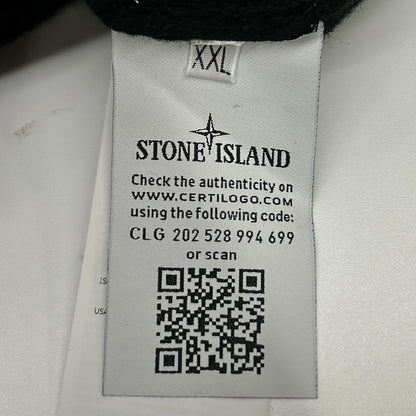 STONE ISLAND ストーンアイランド 6915551A3　ブラック ラムウール Vネックニット トップス トップス