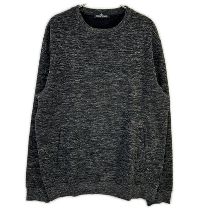 STONE ISLAND ストーンアイランド グレー 671960107 SHADOW PROJECT MELANGE WOOL POCKET SWEATSHIRT トップス