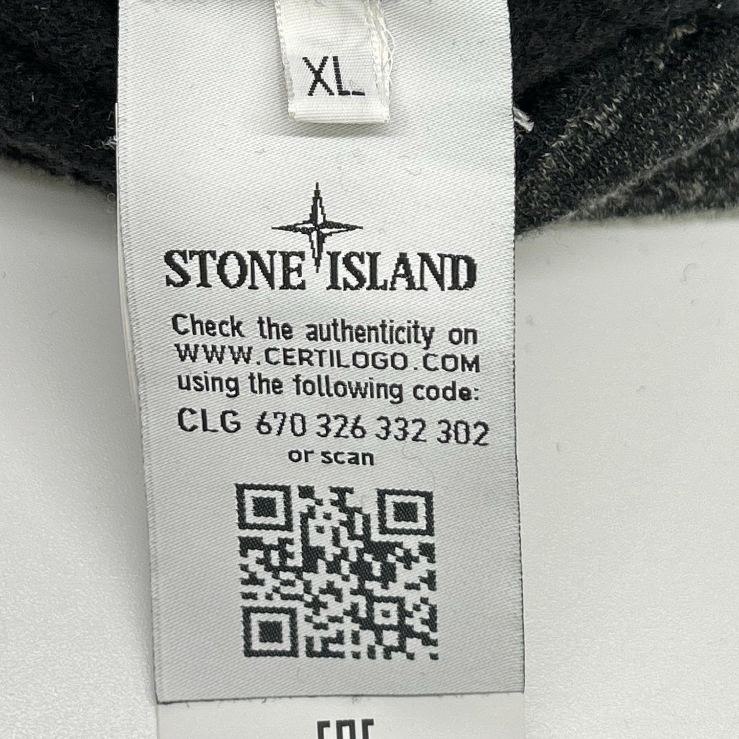 STONE ISLAND ストーンアイランド グレー 671960107 SHADOW PROJECT MELANGE WOOL POCKET SWEATSHIRT トップス
