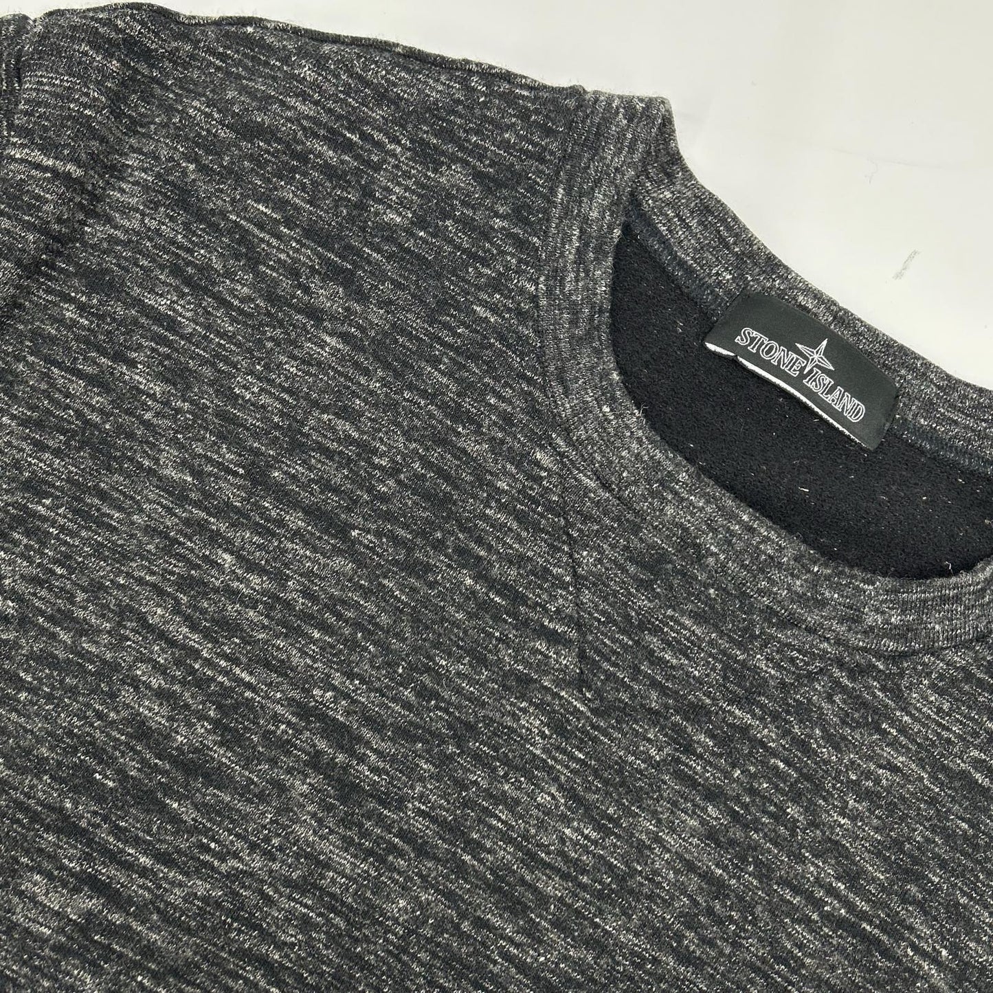 STONE ISLAND ストーンアイランド グレー 671960107 SHADOW PROJECT MELANGE WOOL POCKET SWEATSHIRT トップス