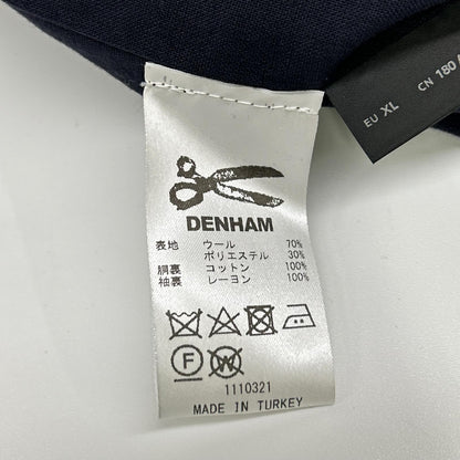 DENHAM デンハム ネイビー 27170-1-30004 チェスターコート コート