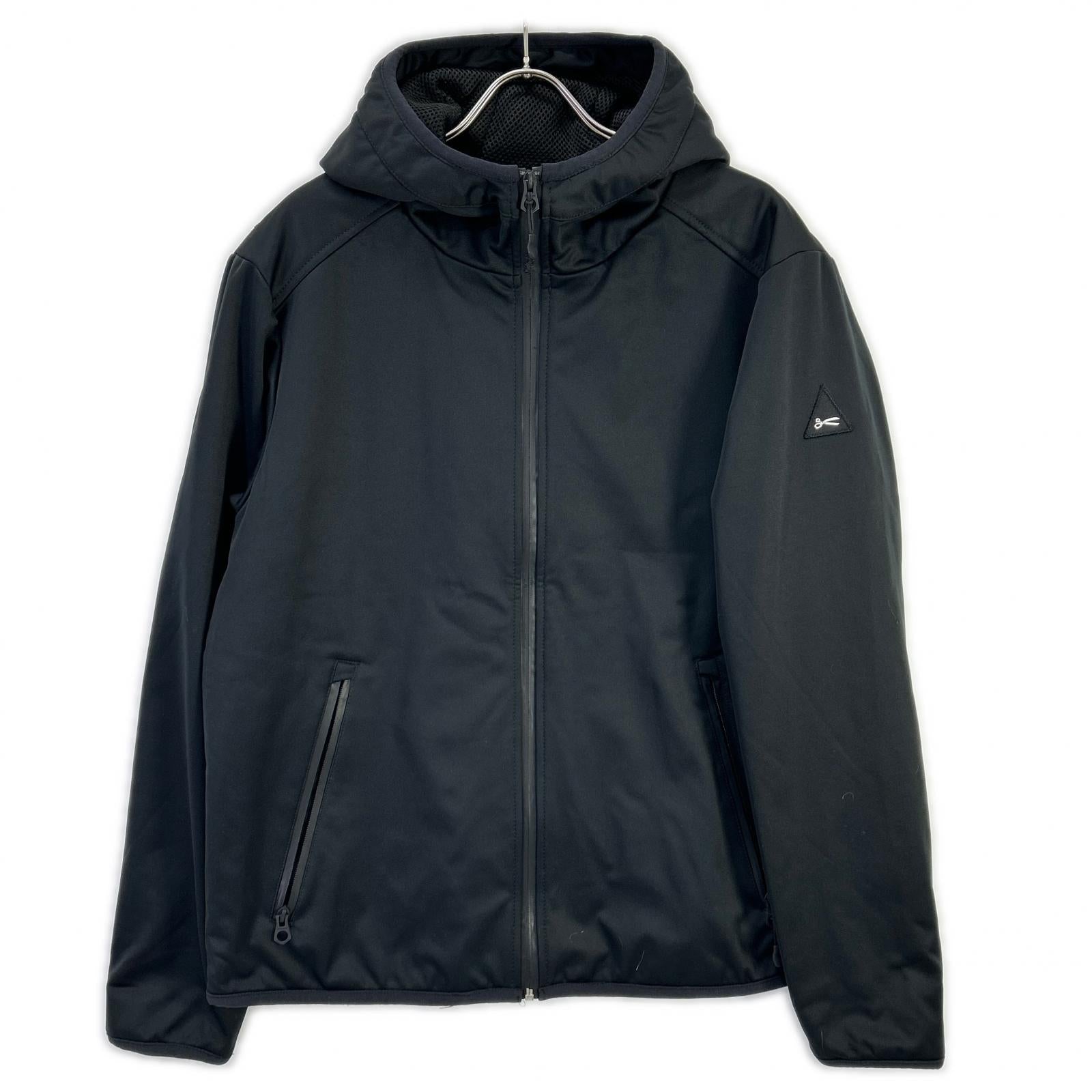 DENHAM デンハム ブラック フーディ ジップアップジャケット ジャケット