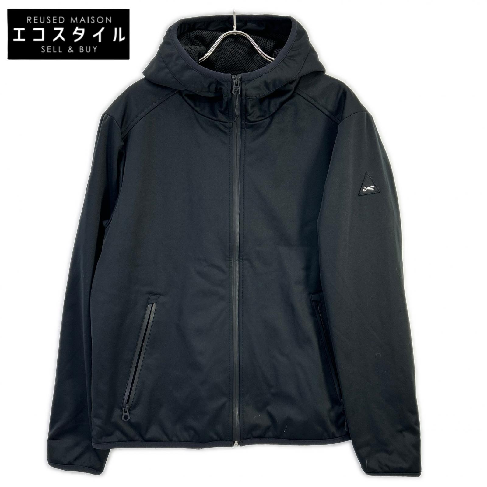 DENHAM デンハム ブラック フーディ ジップアップジャケット ジャケット