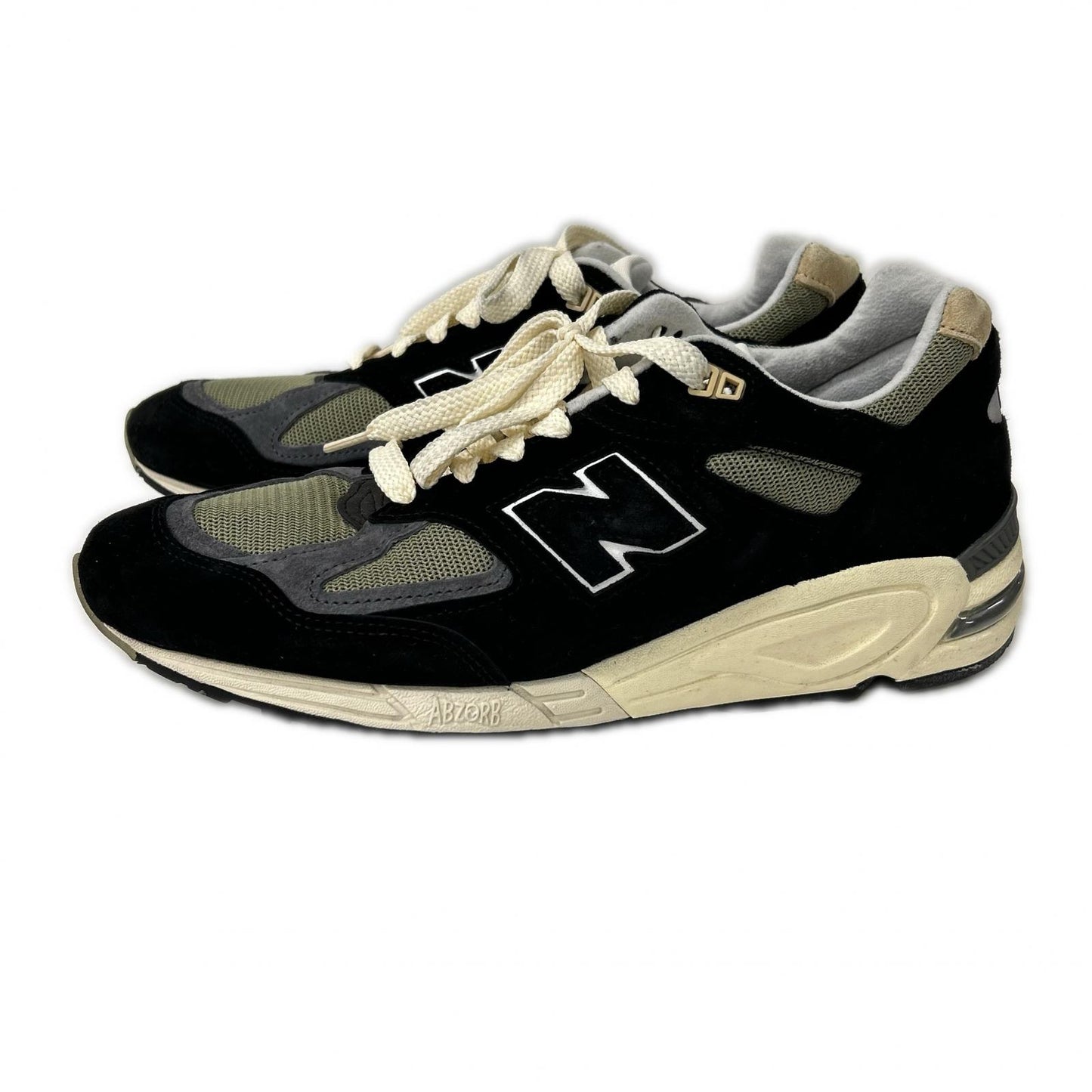 NEW BALANCE ニューバランス M990TE2 Made in USA スエード/メッシュ スニーカー シューズ