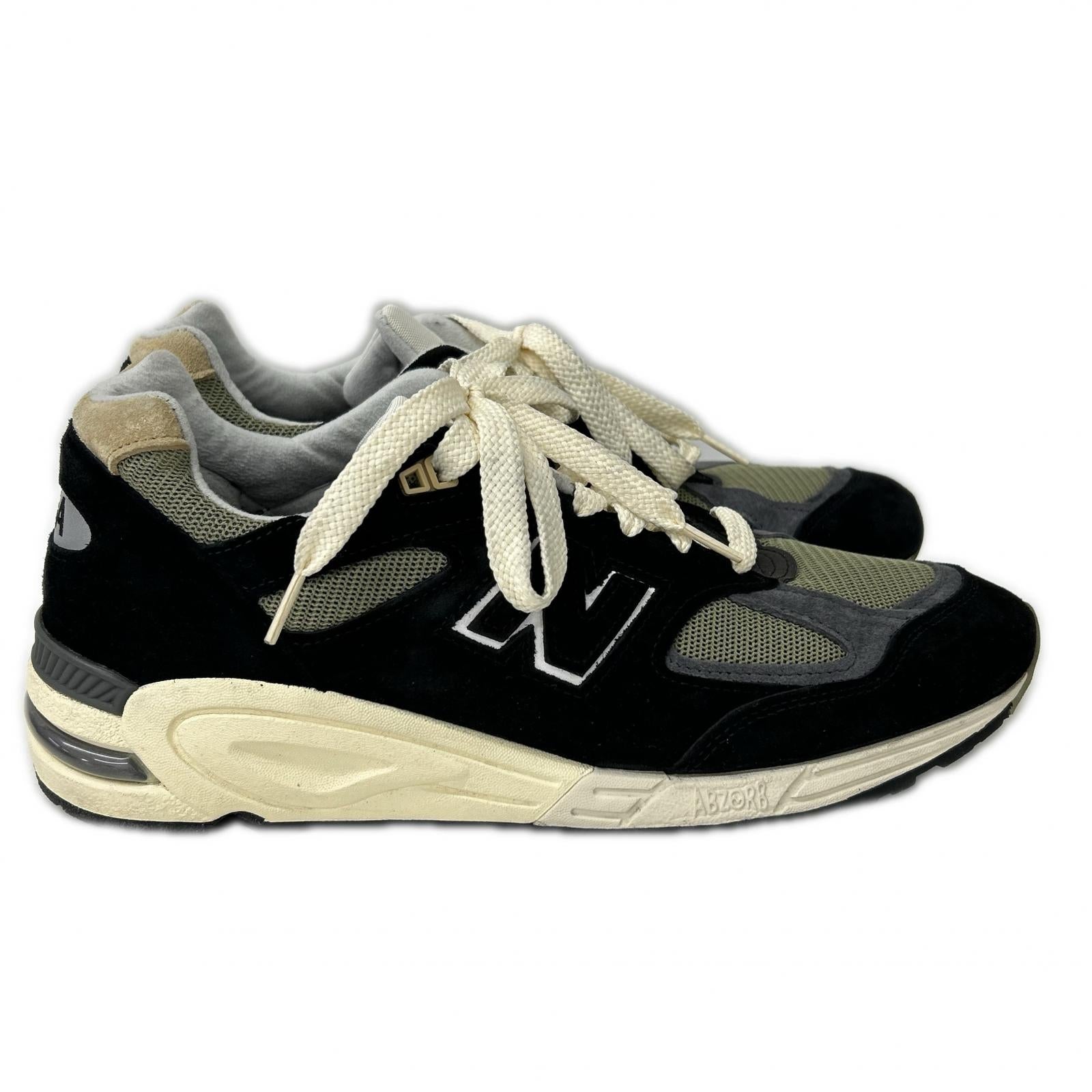 NEW BALANCE ニューバランス M990TE2 Made in USA スエード/メッシュ スニーカー シューズ