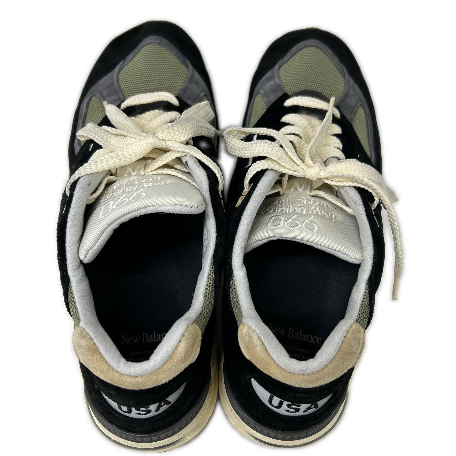 NEW BALANCE ニューバランス M990TE2 Made in USA スエード/メッシュ スニーカー シューズ