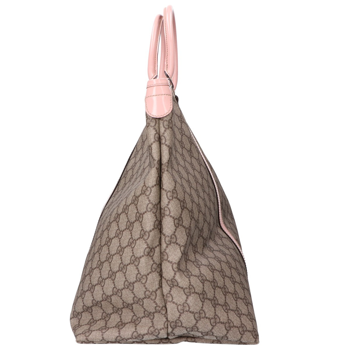 GUCCI グッチ 201482 GGスプリーム PVCｘレザー トートバッグ