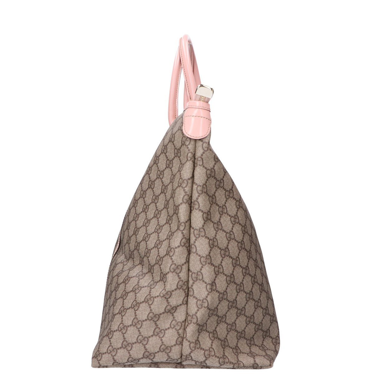 GUCCI グッチ 201482 GGスプリーム PVCｘレザー トートバッグ