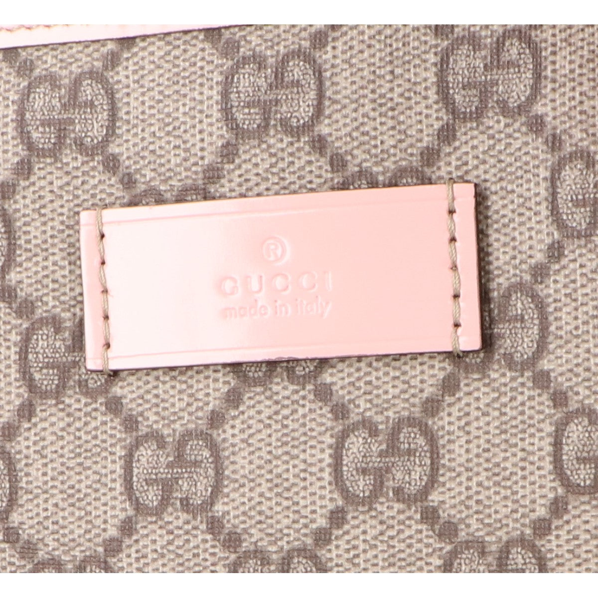 GUCCI グッチ 201482 GGスプリーム PVCｘレザー トートバッグ