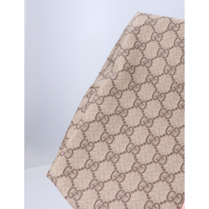 GUCCI グッチ 201482 GGスプリーム PVCｘレザー トートバッグ