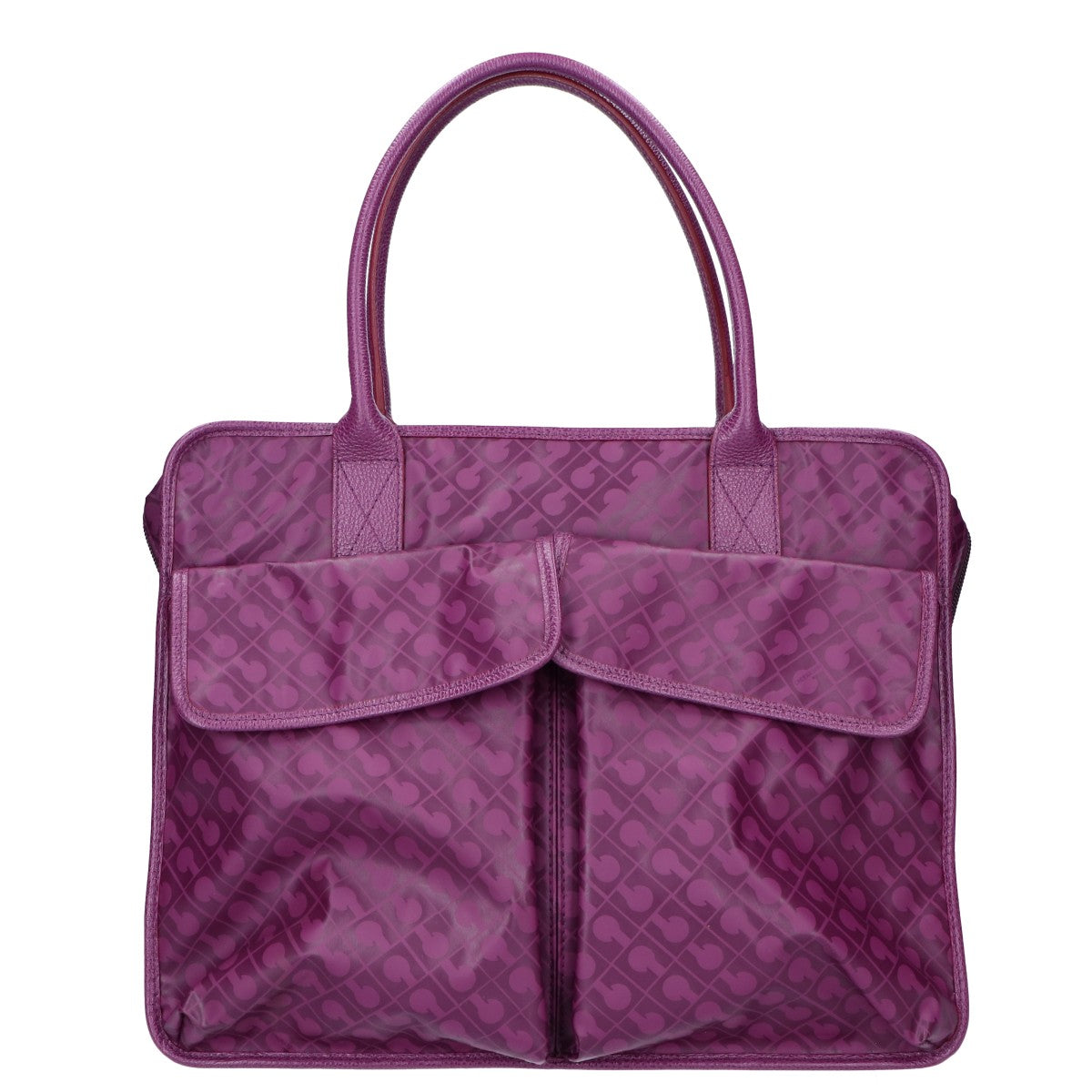 GHERARDINI ゲラルディーニ 【美品】GH0200 SOFTY TESSUTO/PELLE ソフティ トートバッグ