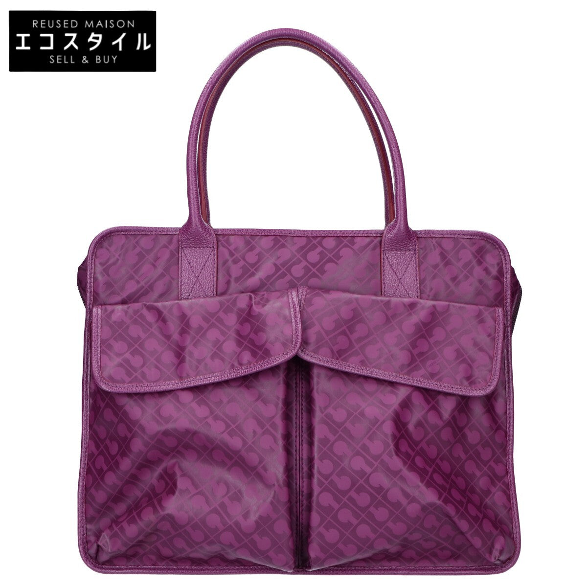 GHERARDINI ゲラルディーニ 【美品】GH0200 SOFTY TESSUTO/PELLE ソフティ トートバッグ