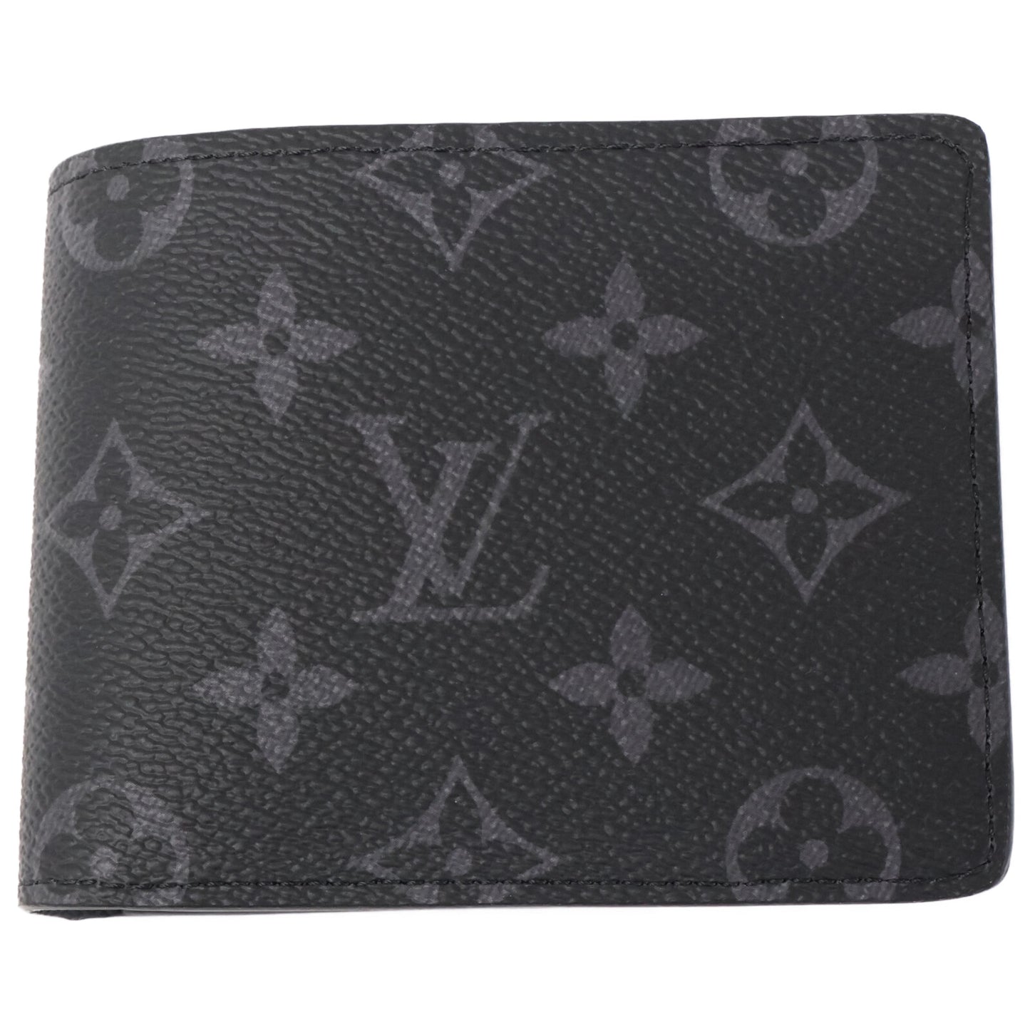 LOUIS VUITTON ルイヴィトン 【新品同様】M61695 モノグラム・エクリプス ポルトフォイユ・ミュルティプル 二つ折り財布 二つ折り財布（小銭入れなし）