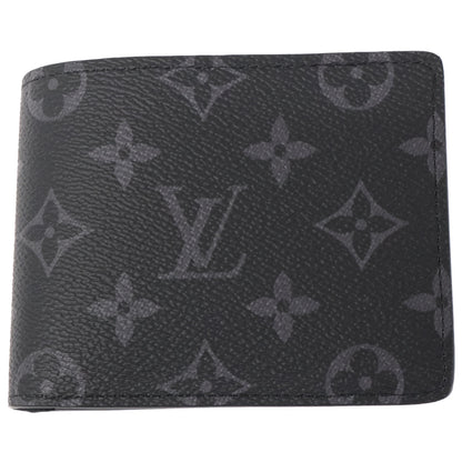 LOUIS VUITTON ルイヴィトン 【新品同様】M61695 モノグラム・エクリプス ポルトフォイユ・ミュルティプル 二つ折り財布 二つ折り財布（小銭入れなし）