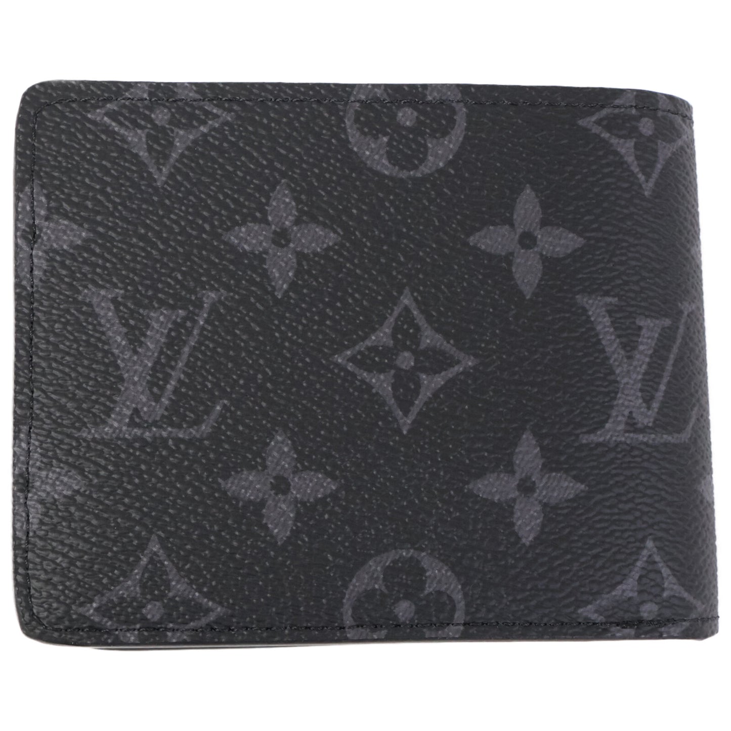 LOUIS VUITTON ルイヴィトン 【新品同様】M61695 モノグラム・エクリプス ポルトフォイユ・ミュルティプル 二つ折り財布 二つ折り財布（小銭入れなし）