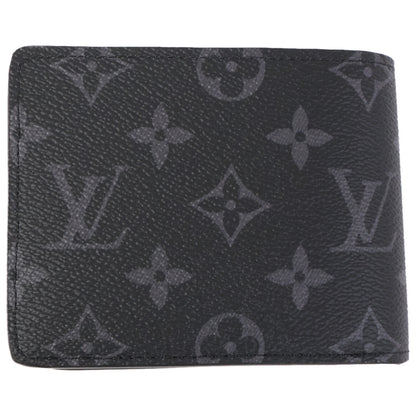 LOUIS VUITTON ルイヴィトン 【新品同様】M61695 モノグラム・エクリプス ポルトフォイユ・ミュルティプル 二つ折り財布 二つ折り財布（小銭入れなし）
