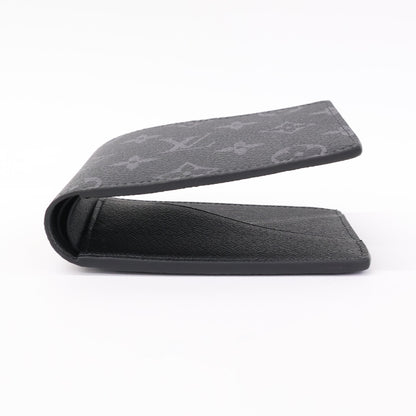 LOUIS VUITTON ルイヴィトン 【新品同様】M61695 モノグラム・エクリプス ポルトフォイユ・ミュルティプル 二つ折り財布 二つ折り財布（小銭入れなし）
