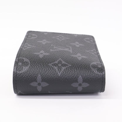 LOUIS VUITTON ルイヴィトン 【新品同様】M61695 モノグラム・エクリプス ポルトフォイユ・ミュルティプル 二つ折り財布 二つ折り財布（小銭入れなし）