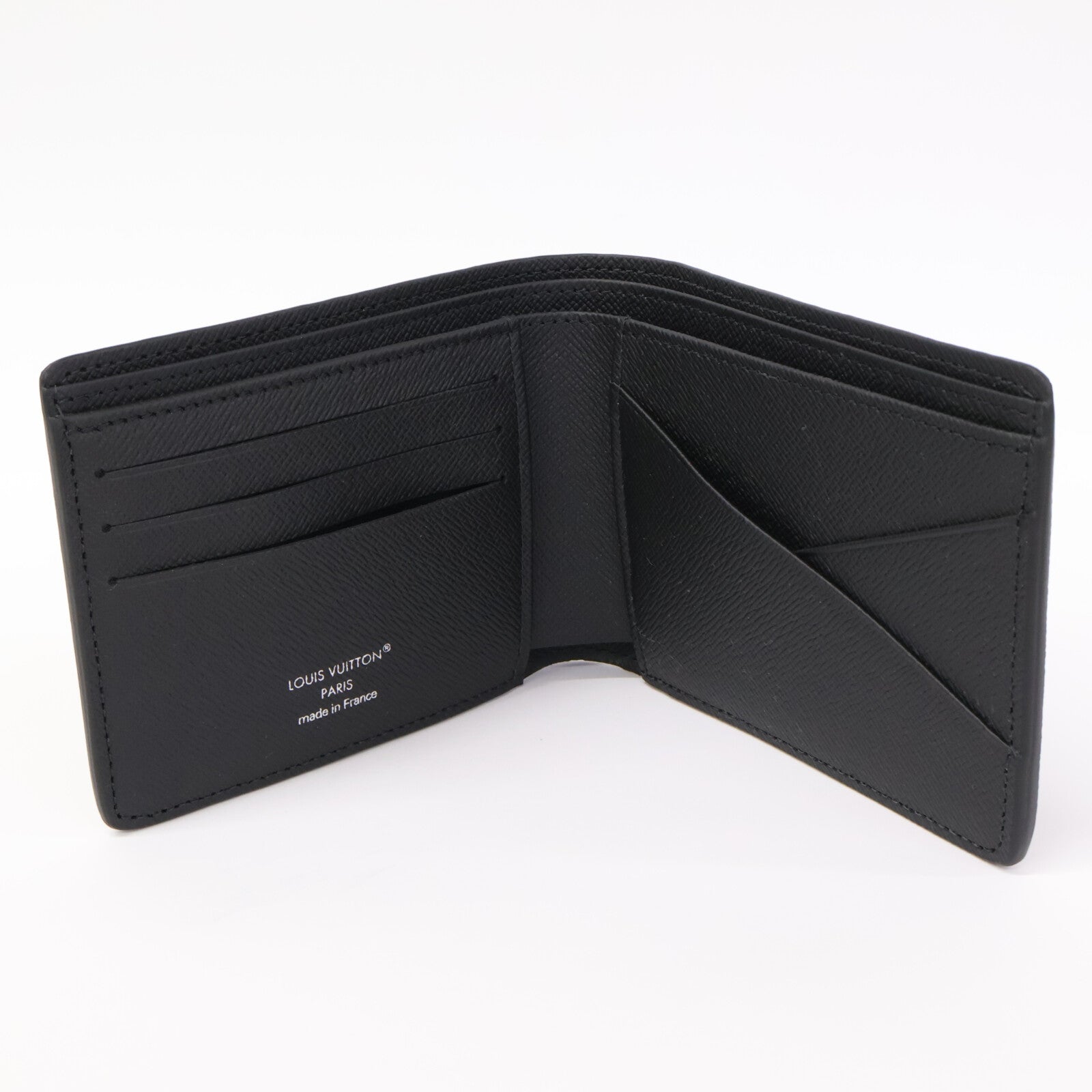 LOUIS VUITTON ルイヴィトン 【新品同様】M61695 モノグラム・エクリプス ポルトフォイユ・ミュルティプル 二つ折り財布 二つ折り財布（小銭入れなし）