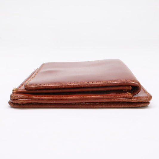 GLENROYAL グレンロイヤル MONEY CLIP WITH COIN POCKET マネークリップ付 レザー 二つ折り財布 二つ折り財布（小銭入れあり）