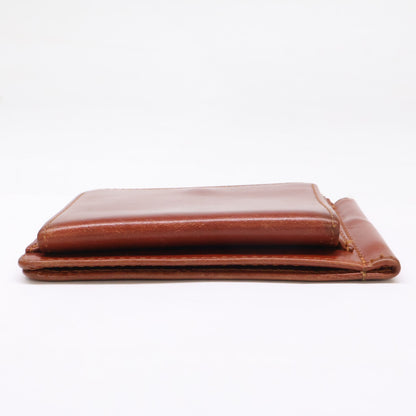 GLENROYAL グレンロイヤル MONEY CLIP WITH COIN POCKET マネークリップ付 レザー 二つ折り財布 二つ折り財布（小銭入れあり）